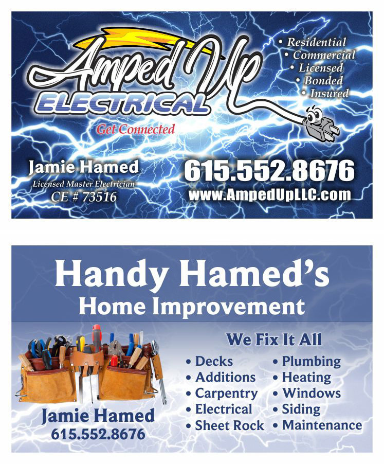 Amped Up Electrical LLC Hamed Electric